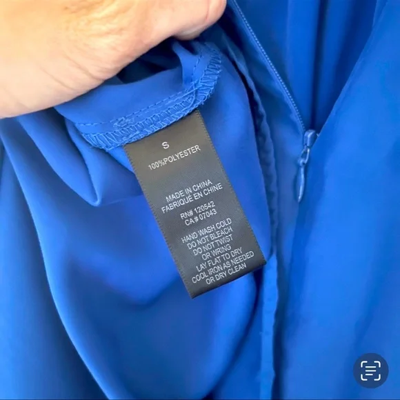 Felicity & Coco blue maxi dress sz s - Picture 8 of 9